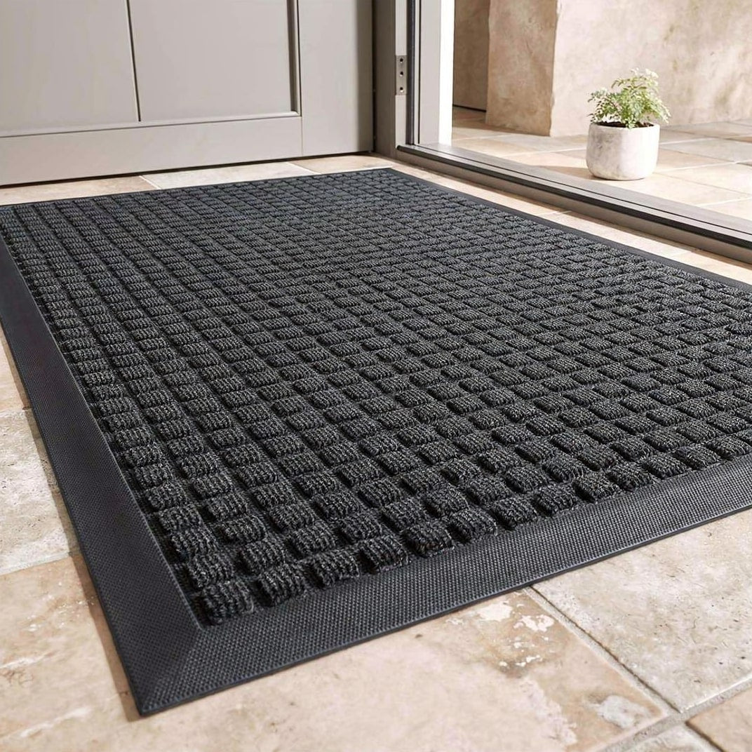 Doormat Textured Dirt-Trapping Non-Slip Indoor & Outdoor Use