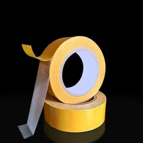 Double-Sided Tape Reinforced Mesh Clear Adhesive 2 Inch x 196 Inch Roll