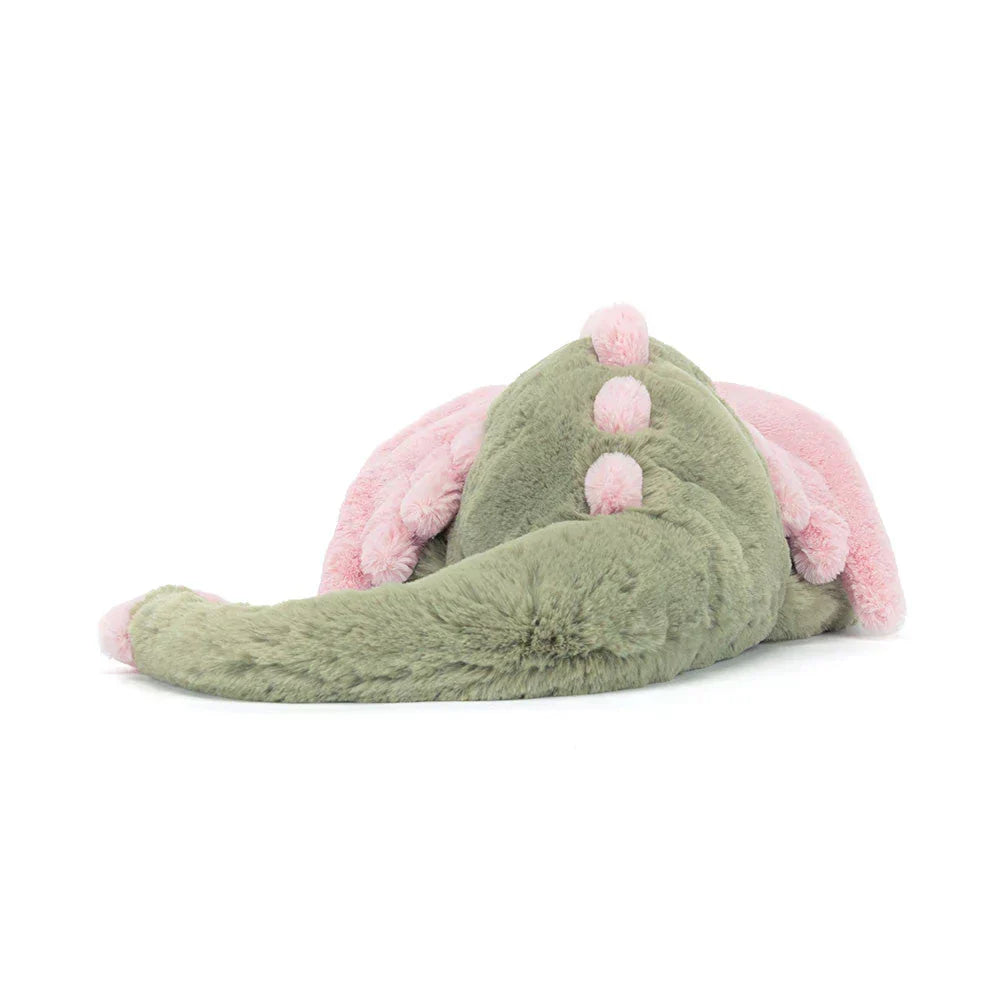 Dragon Plush Toy Extra-Soft With Embroidered Face and Wings