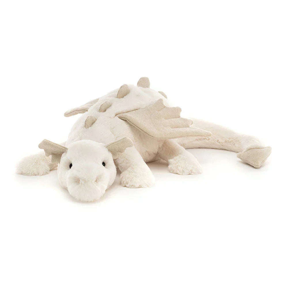 Dragon Plush Toy Extra-Soft With Embroidered Face and Wings