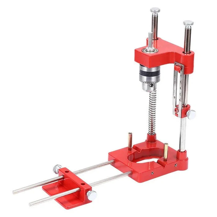 Drill Guide Adjustable 90-Degree Alignment 2-Inch Hole Capacity