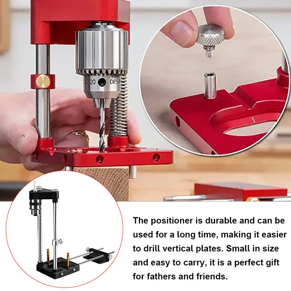 Drill Guide Adjustable 90-Degree Alignment 2-Inch Hole Capacity