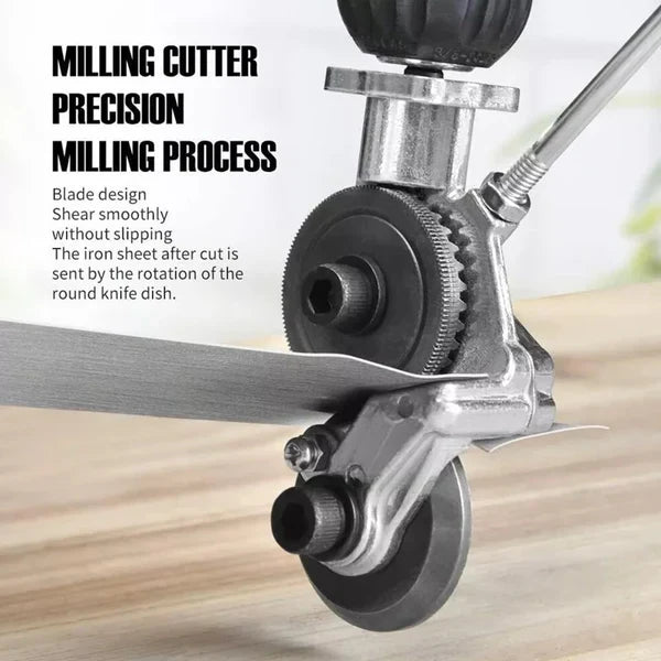 Drill Metal Cutting Adapter Steel Blades Precision Cuts