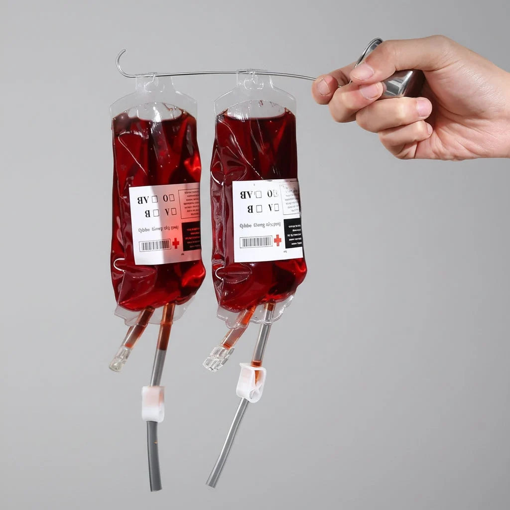 Drink Pouch Set Blood Bag Design Reusable PVC%timeout