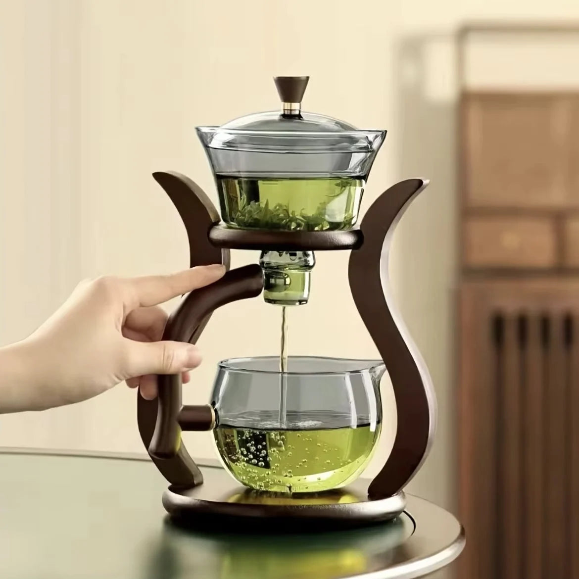 Drip Pot Magnetic Flow Control Built-In Infuser 20 Oz