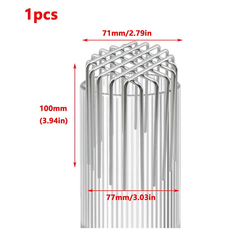 Dryer Exhaust Grille 304 Stainless Steel Fine Mesh