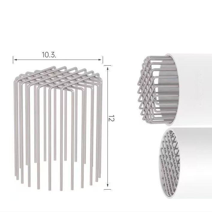Dryer Exhaust Grille 304 Stainless Steel Fine Mesh