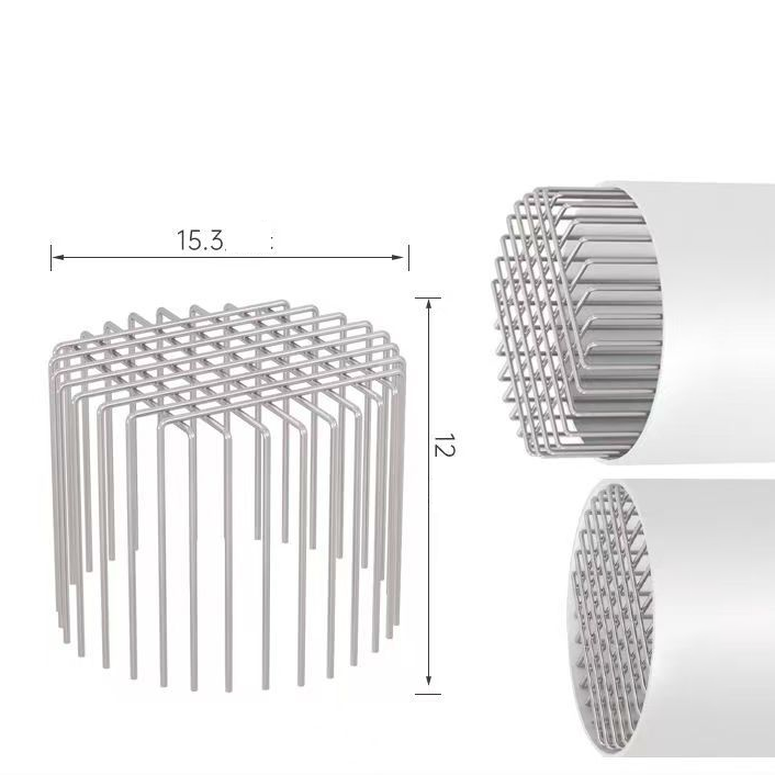 Dryer Exhaust Grille 304 Stainless Steel Fine Mesh