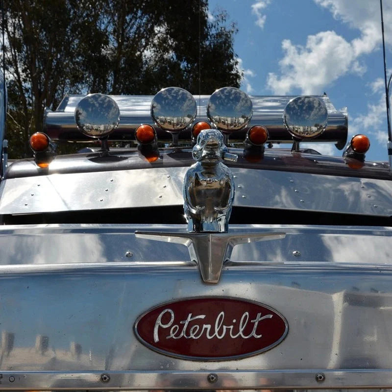 Duck Radiator Emblem Chrome-Plated Pin Mount
