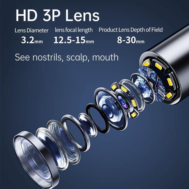 Ear Cleaner Camera HD Wireless Six LED Lights
