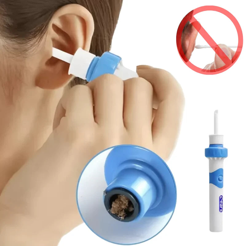 Ear Wax Removal Tool Gentle Suction Silicone Tip