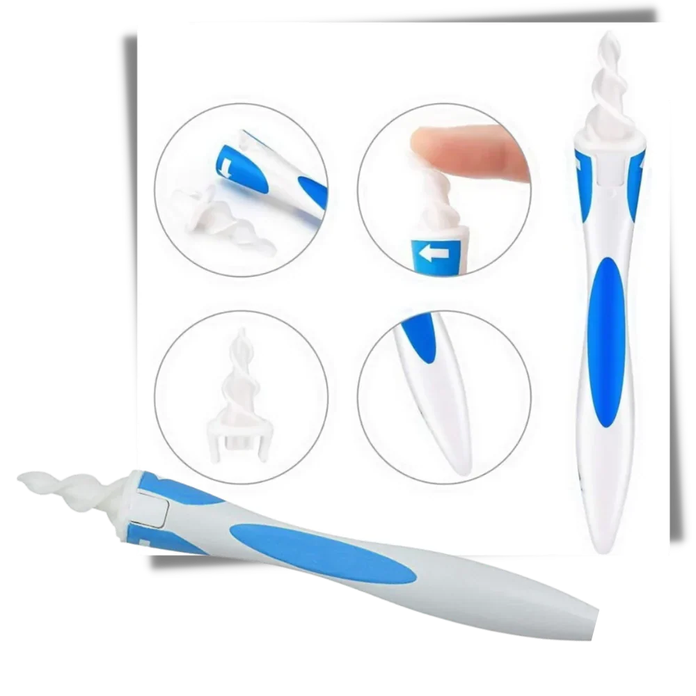 Ear Wax Removal Tool Soft Silicone Tips Set of 16