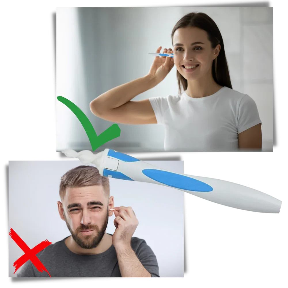 Ear Wax Removal Tool Soft Silicone Tips Set of 16