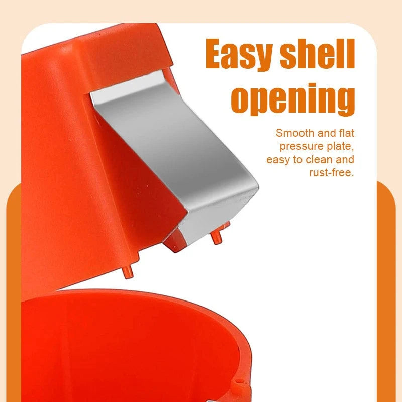 Egg Cracker Stainless Steel Dishwasher-Safe】【。