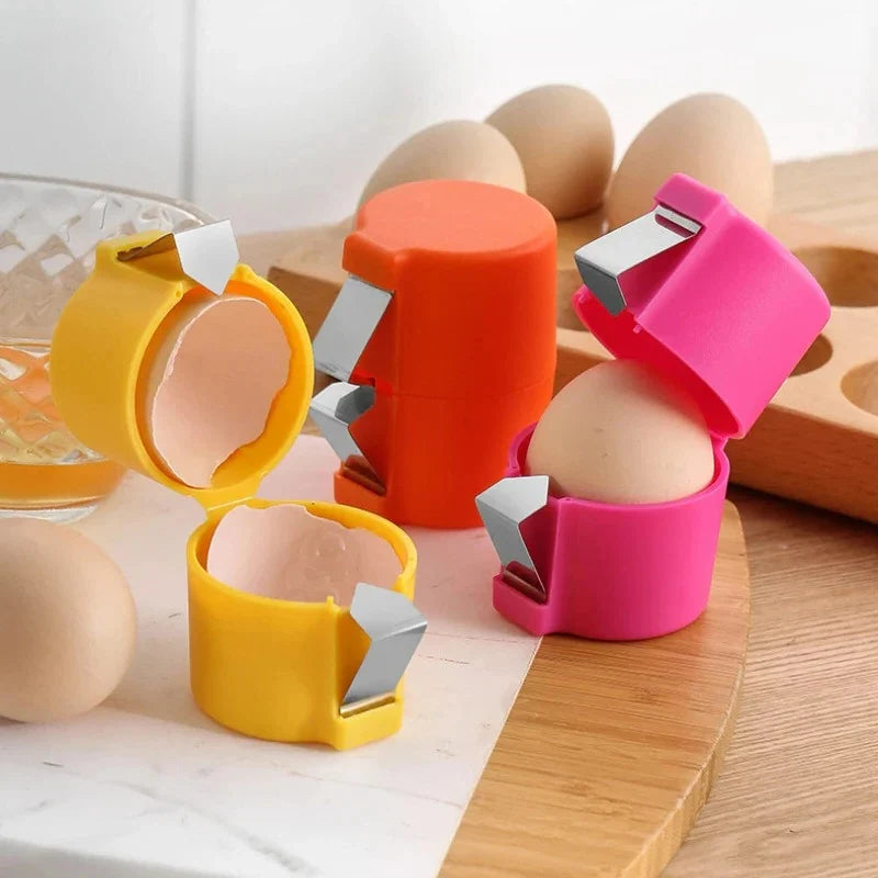 Egg Shell Opener Mess-Free Controlled Cracking