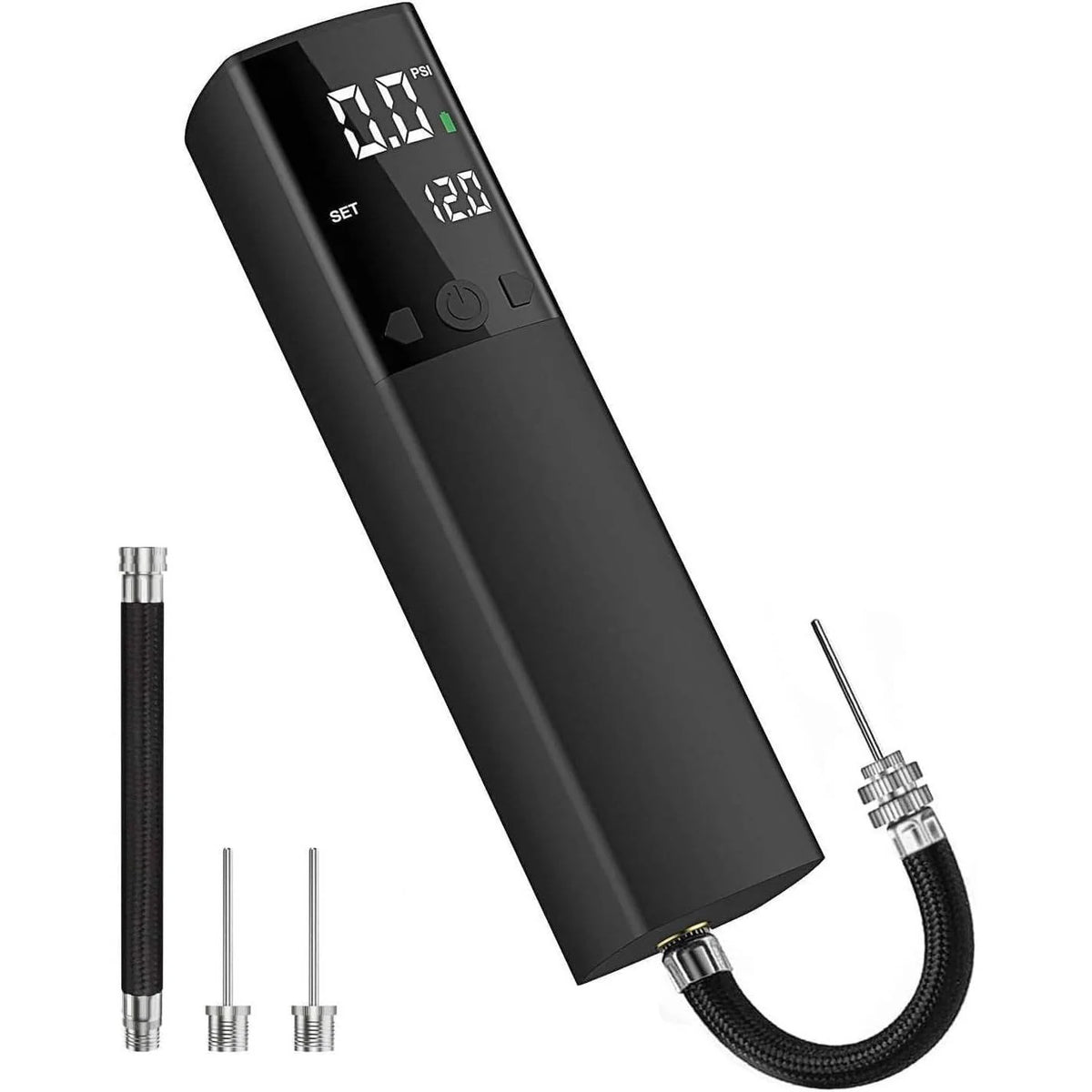 Electric Ball Pump Digital Pressure Gauge Automatic Shut-Off