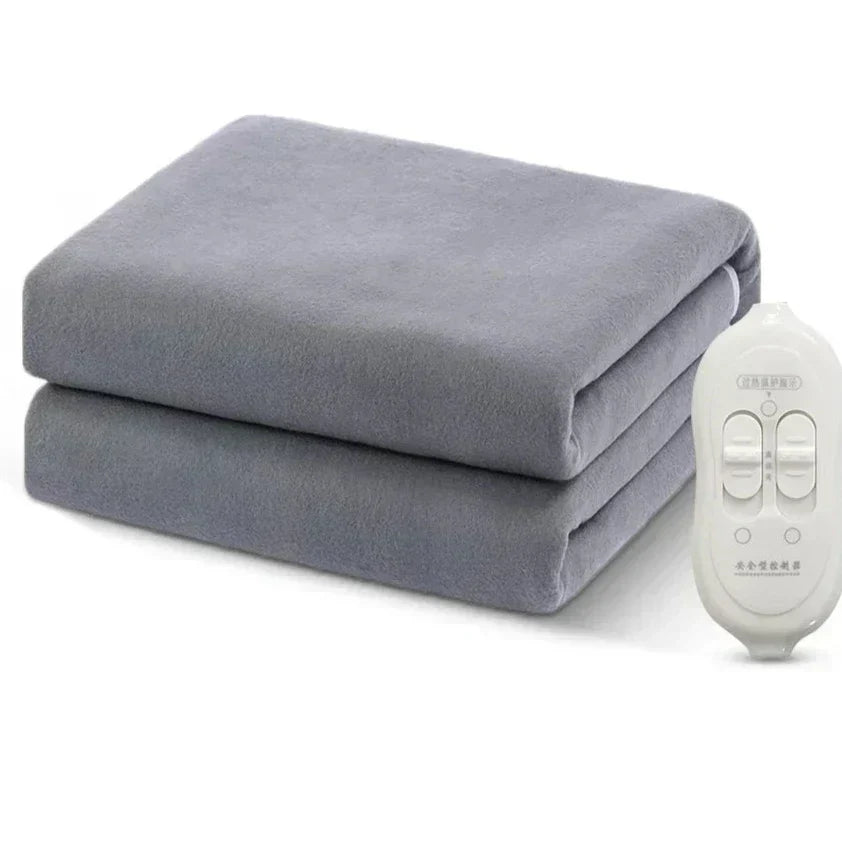 Electric Blanket Adjustable Thermostat Overheat Protection Auto Shut-Off