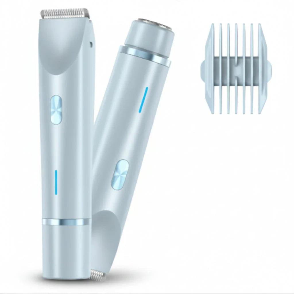 Electric Body Hair Remover Shaver & Trimmer Wet and Dry Rechargeable Cordless