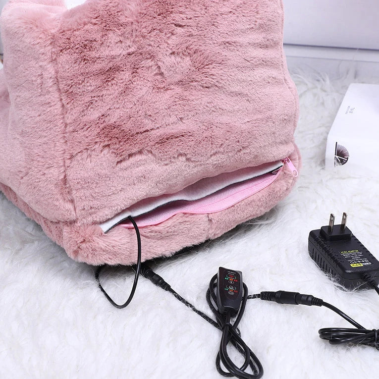 Electric Foot Warmer Soft Plush Even Heat