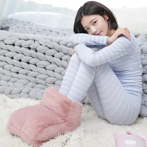 Electric Foot Warmer Soft Plush Even Heat