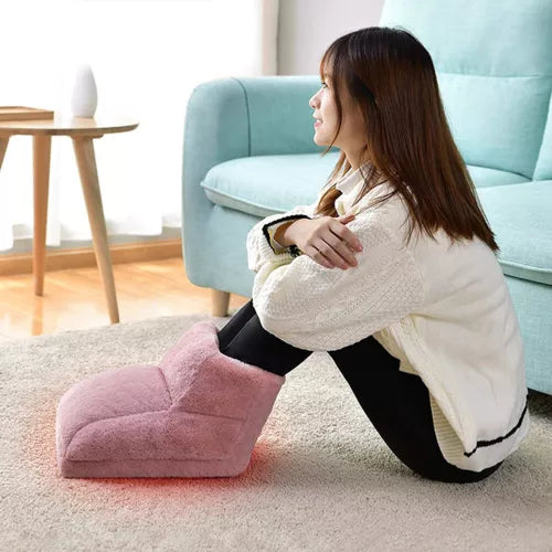 Electric Foot Warmer Soft Plush Even Heat