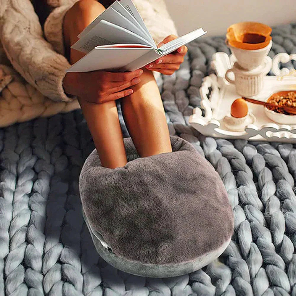 Electric Foot Warmer XL Adjustable Heat Washable Lining