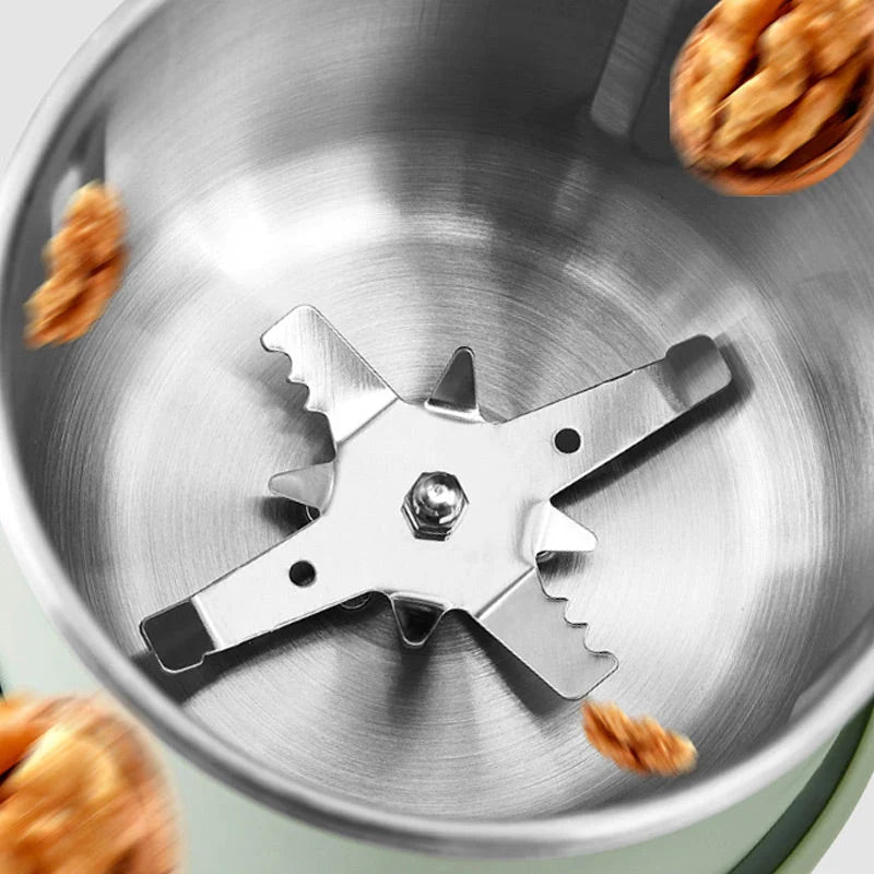 Electric Grain Mill Stainless Steel Bowl 1.1 lb Capacity