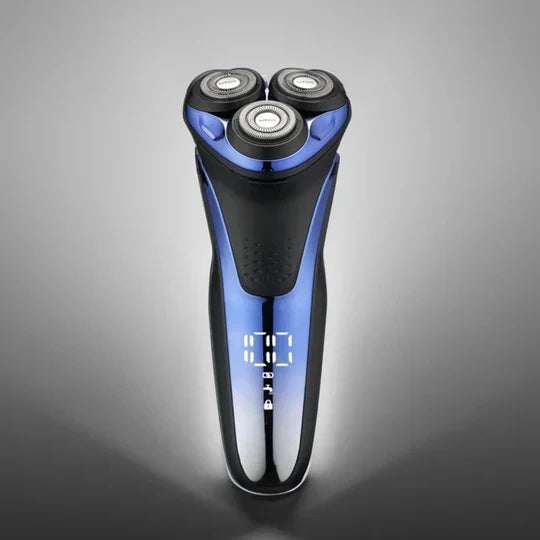 Electric Shaver Flexible 3D Head LED Display