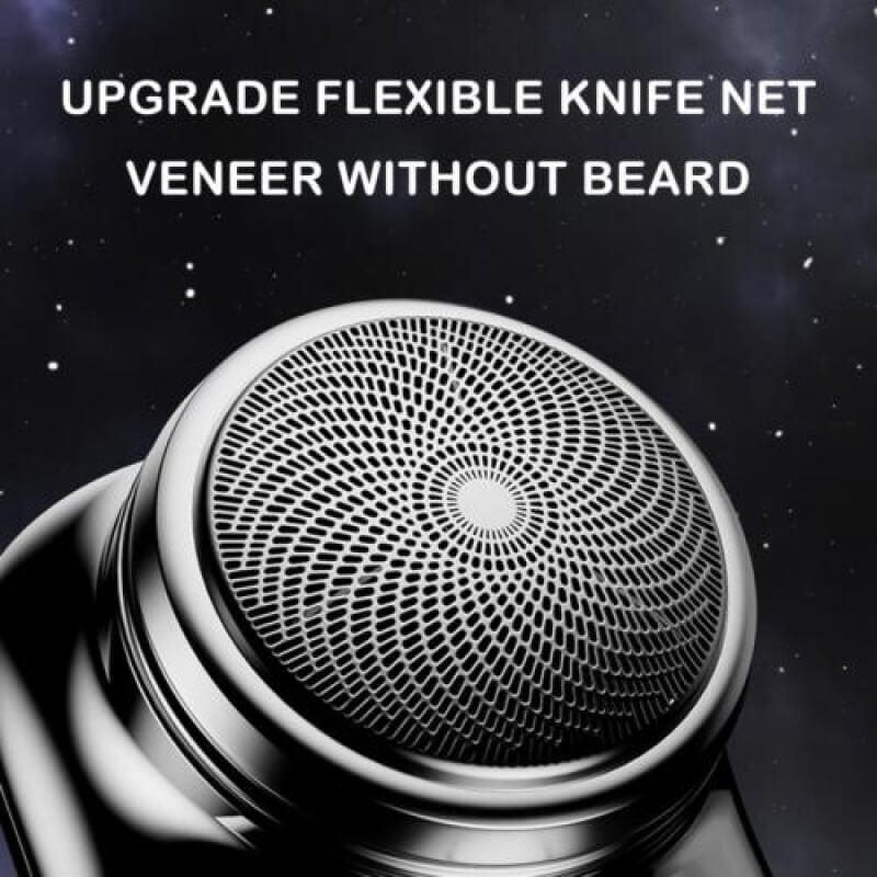 Electric Shaver Six-Blade Stainless Steel Wet or Dry USB Charging