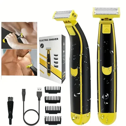 Electric Shaver & Trimmer Rechargeable Wet & Dry
