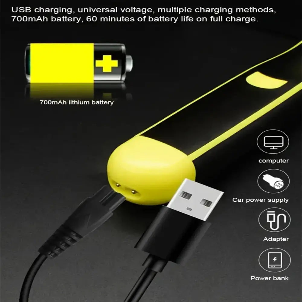 Electric Shaver & Trimmer Wet/Dry USB Rechargeable