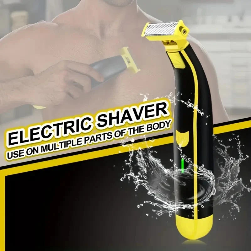 Electric Shaver & Trimmer Wet/Dry USB Rechargeable