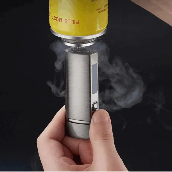 Electric Torch Lighter Wind Resistant USB Rechargeable Compact