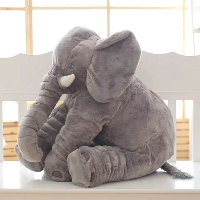 Elephant Plush Pillow Soft Cuddly Lightweight