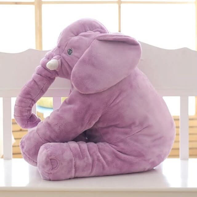 Elephant Plush Pillow Soft Cuddly Lightweight