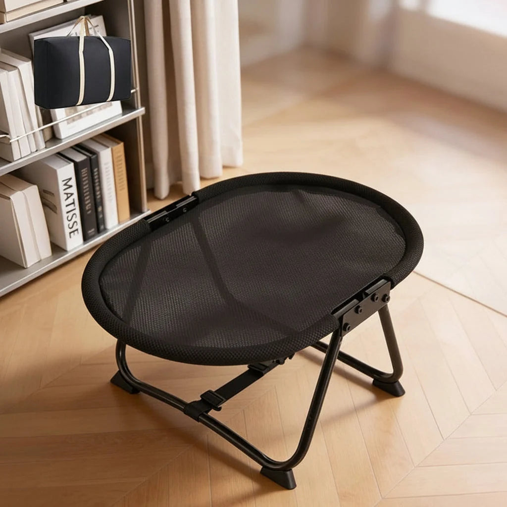 Elevated Pet Bed Breathable Mesh Foldable Frame