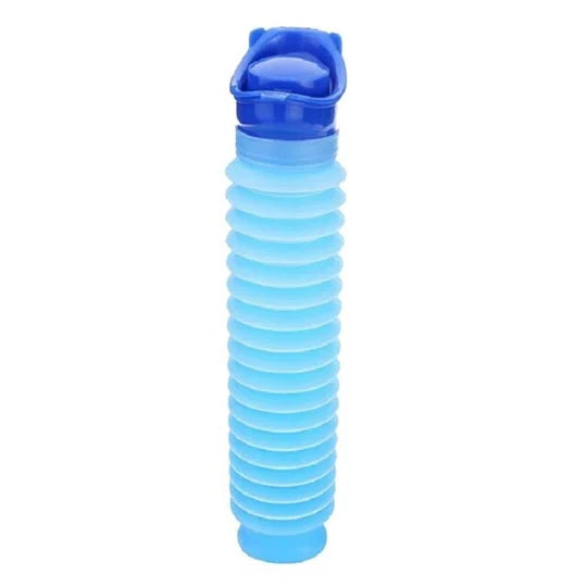 Emergency Toilet Compact Sealed Flip-Top Lid 25.4 Oz Capacity