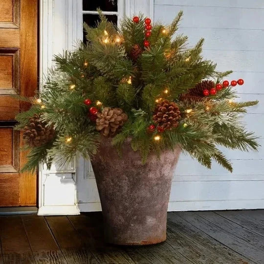 Evergreen Urn Filler Battery-Powered Warm White LED Lights