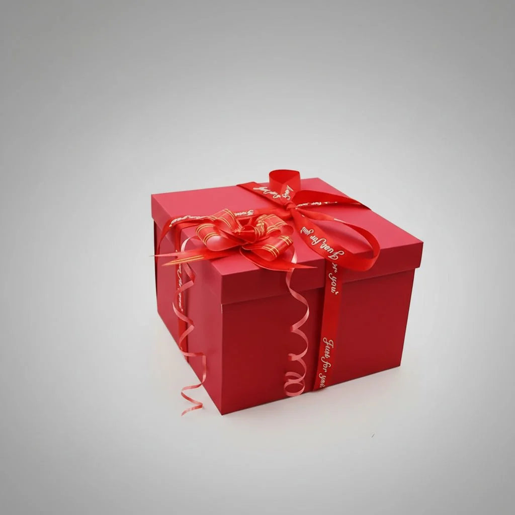 Explosion Gift Box Foldable Four-Panel Photo Display