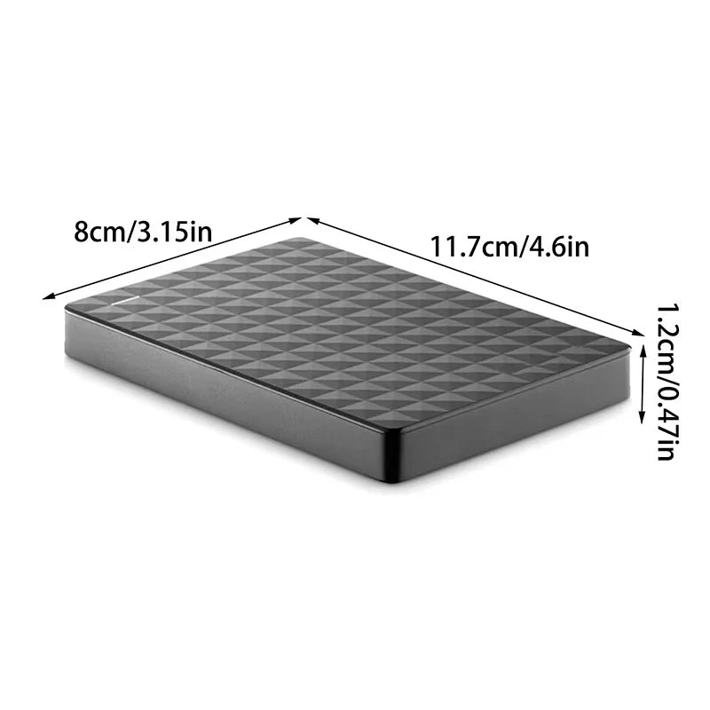 External Hard Drive 8TB USB 3.0 Portable Compact Design