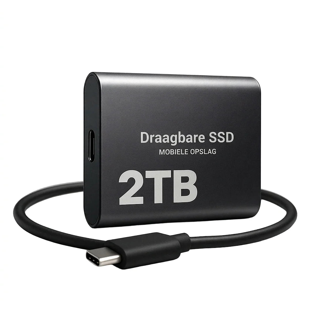 External SSD 1050 MB/s USB-C Shock-Resistant 2 TB