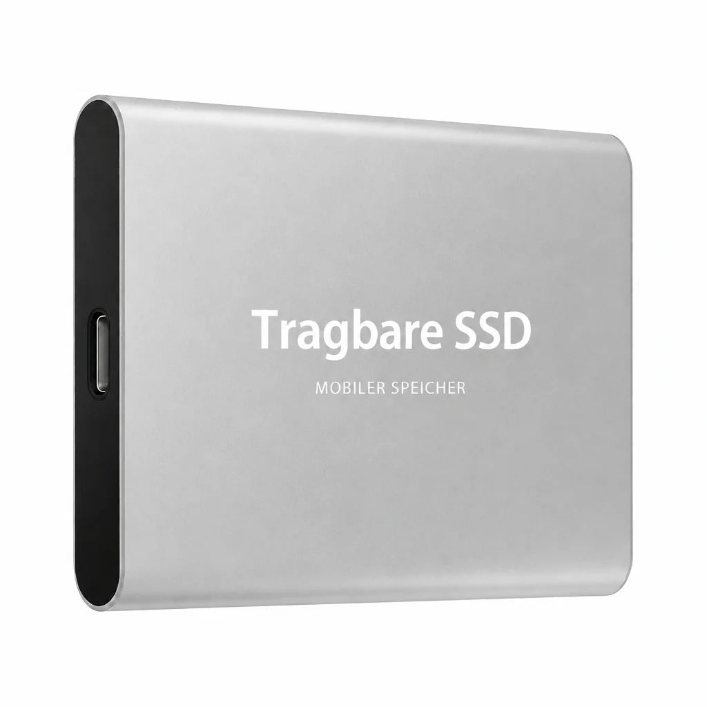 External SSD Rugged Shock-Resistant Fast USB-C