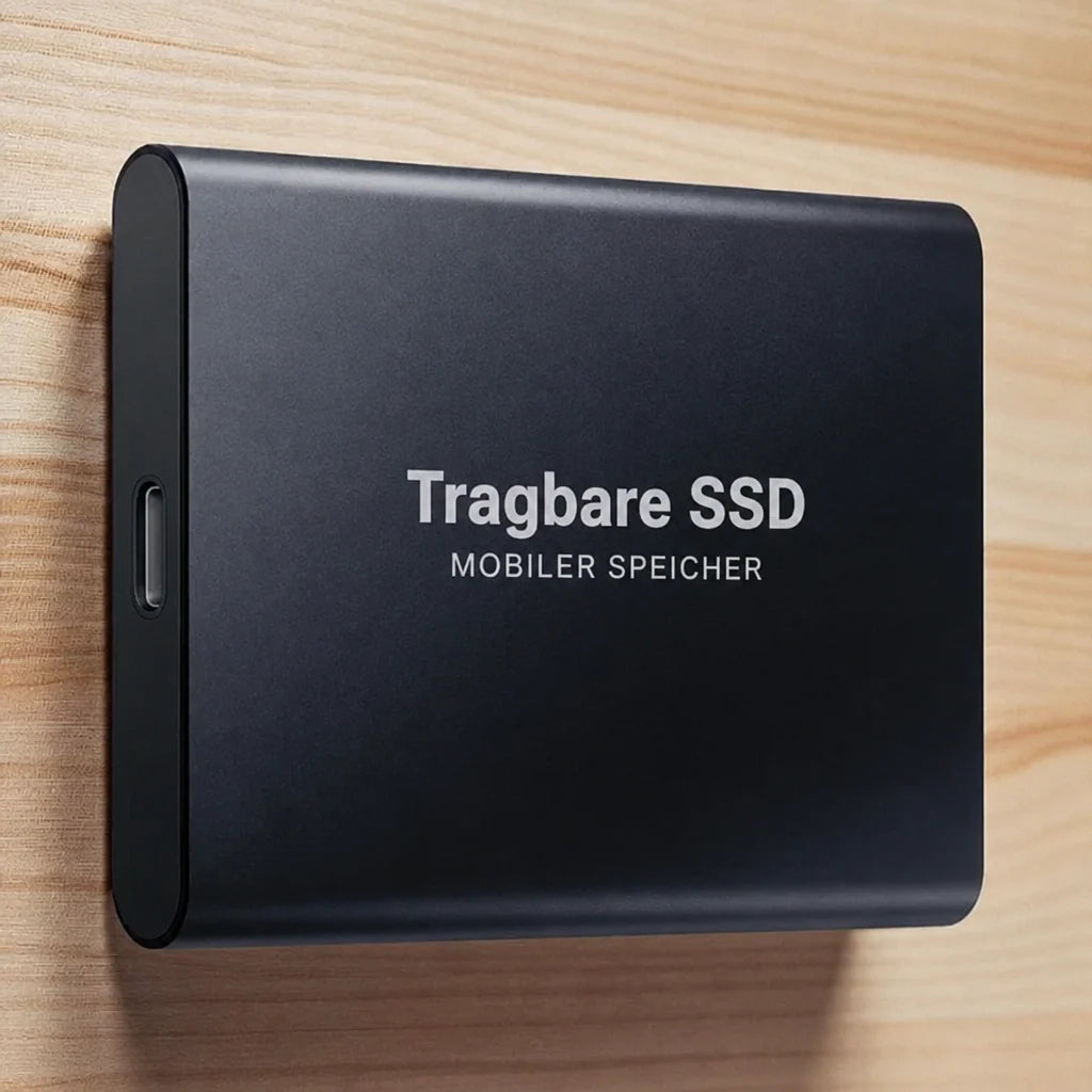 External SSD Rugged Shock-Resistant Fast USB-C