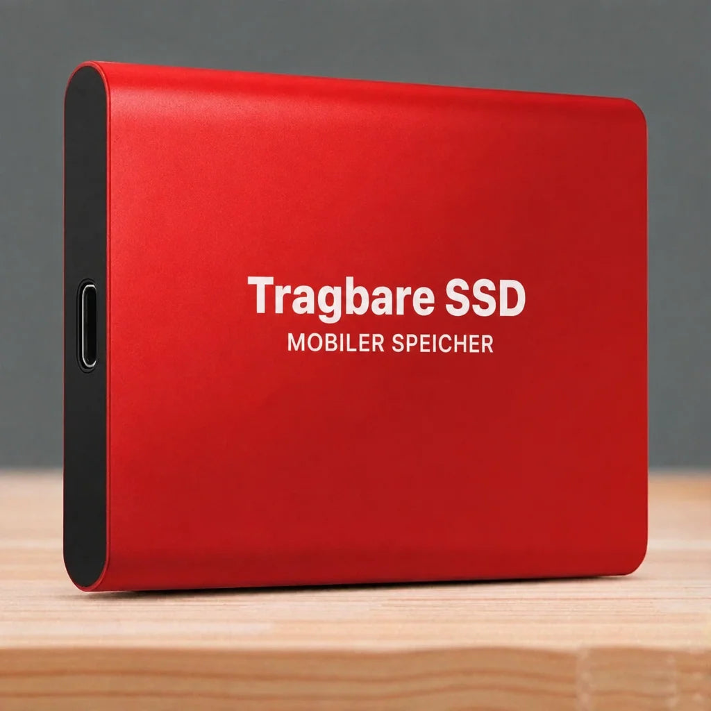External SSD Rugged Shock-Resistant Fast USB-C