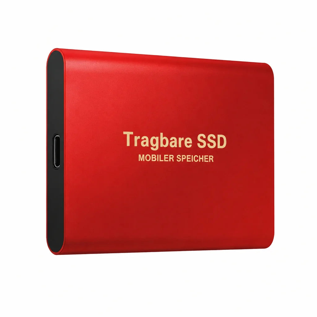 External SSD Rugged Shock-Resistant Fast USB-C
