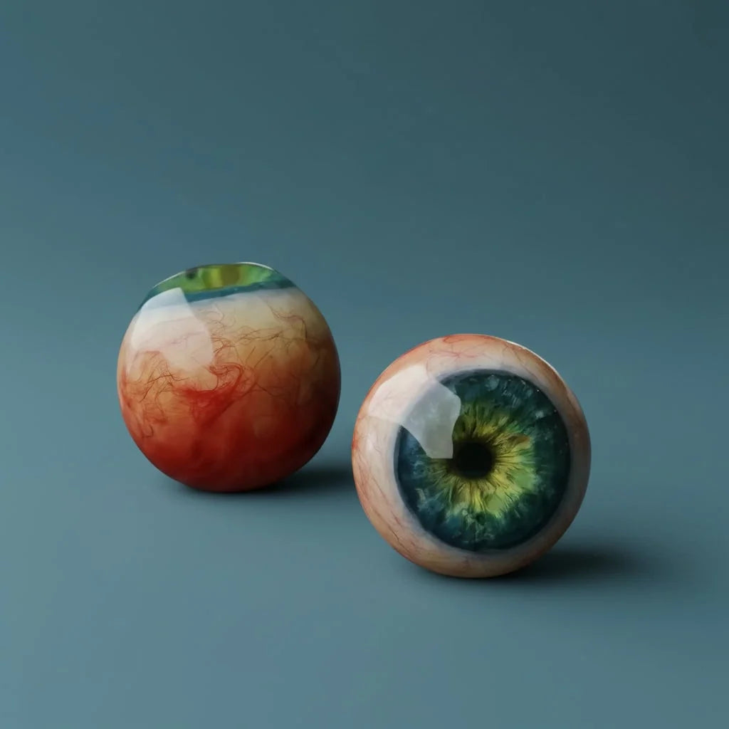 Eyeball Decoration Halloween Glossy Finish Removable Stand