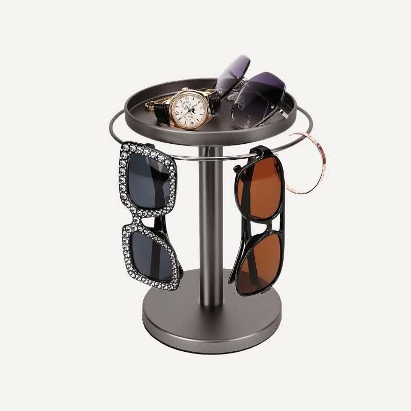 Eyeglass Stand 360° Rotating Metal Construction