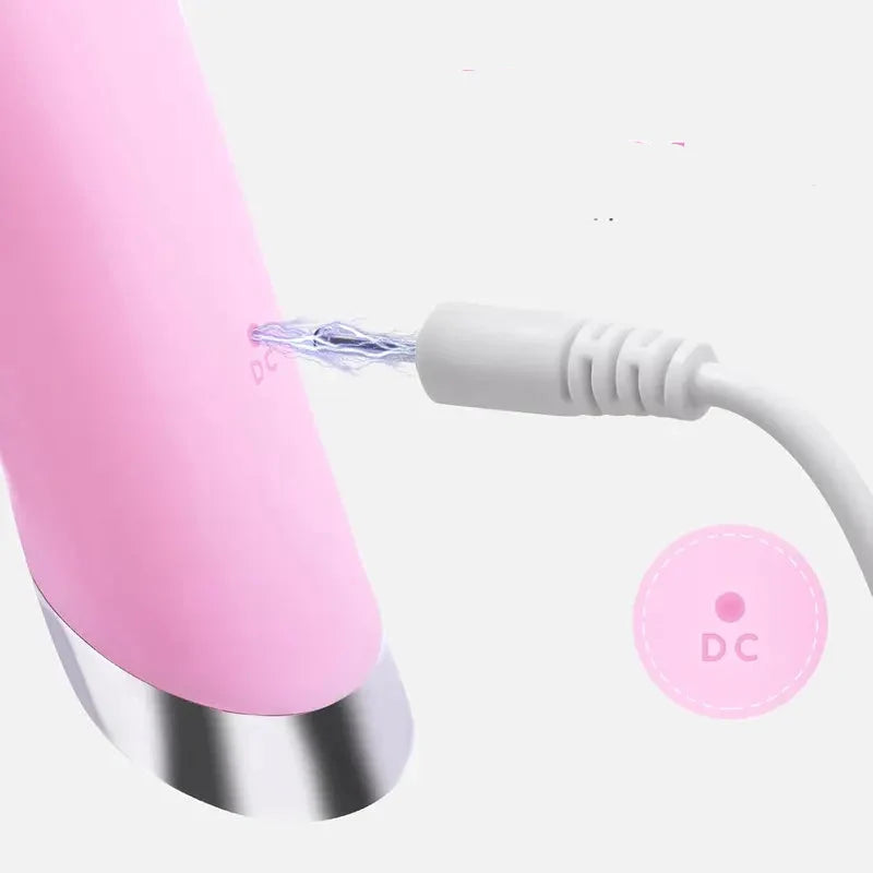 Facial Cleansing Brush Silicone Bristles Heated Tip