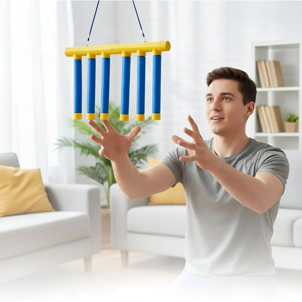 Falling Stick Reaction Game Adjustable Speed Rechargeable