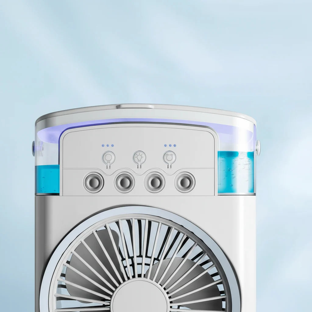 Fan & Humidifier 2-in-1 Compact Low Energy